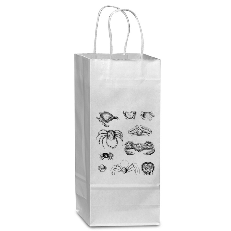 Crustaceancore For Ocean And Animal Lovers Sea 2 Wine Paper Bag - 5 1/2 X 3 1/4 X 13 | Artistshot