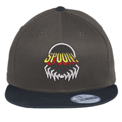 Spoon Embroidered Hat Flat Bill Snapback Cap Designed By Madhatter