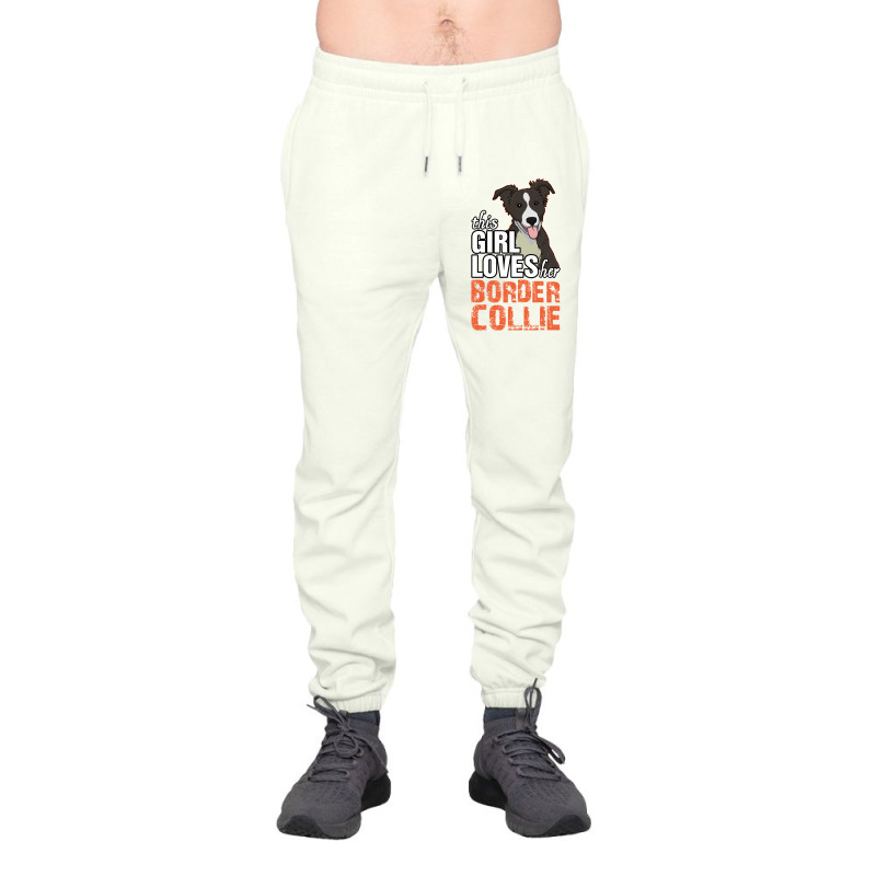 This Girl Loves Her Border Collie Urban Sweatpant by tshiart | Artistshot