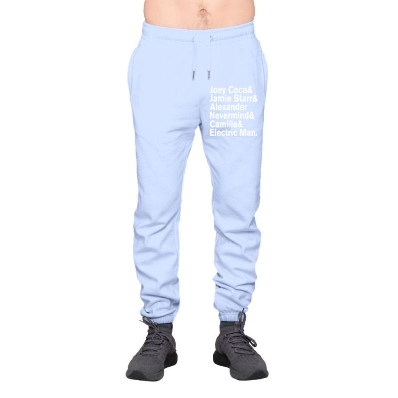 Prince Aliases Joey Coco & Jamie Starr Threads Urban Sweatpant | Artistshot