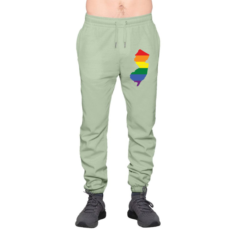 New Jersey Rainbow Flag Urban Sweatpant | Artistshot