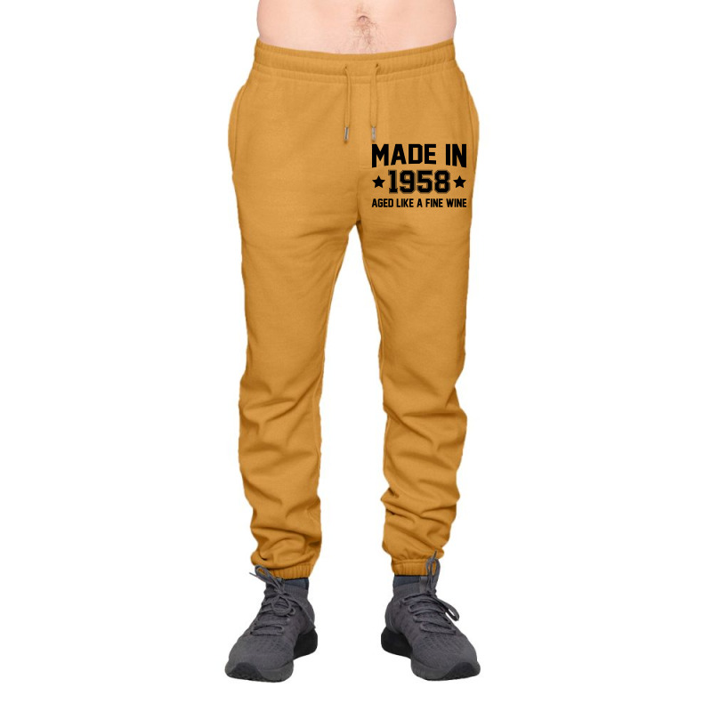 Made In 1958 Aged Like A Fine Wine Urban Sweatpant | Artistshot