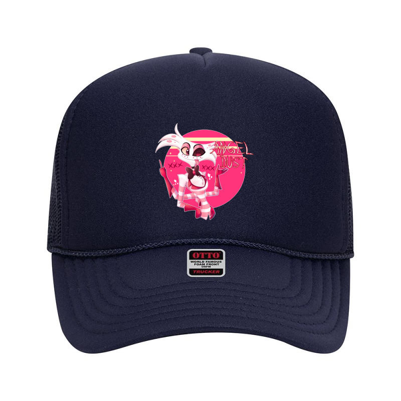 Hazbin Hotel Angel Dust Foam Trucker Hat by MATTHEWFLORIO | Artistshot