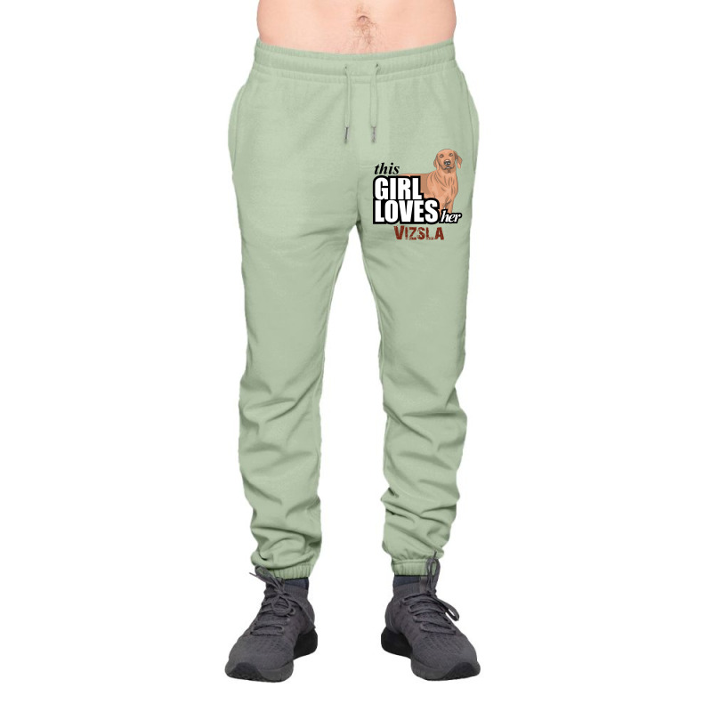 This Girl Loves-her Vizsla Urban Sweatpant | Artistshot