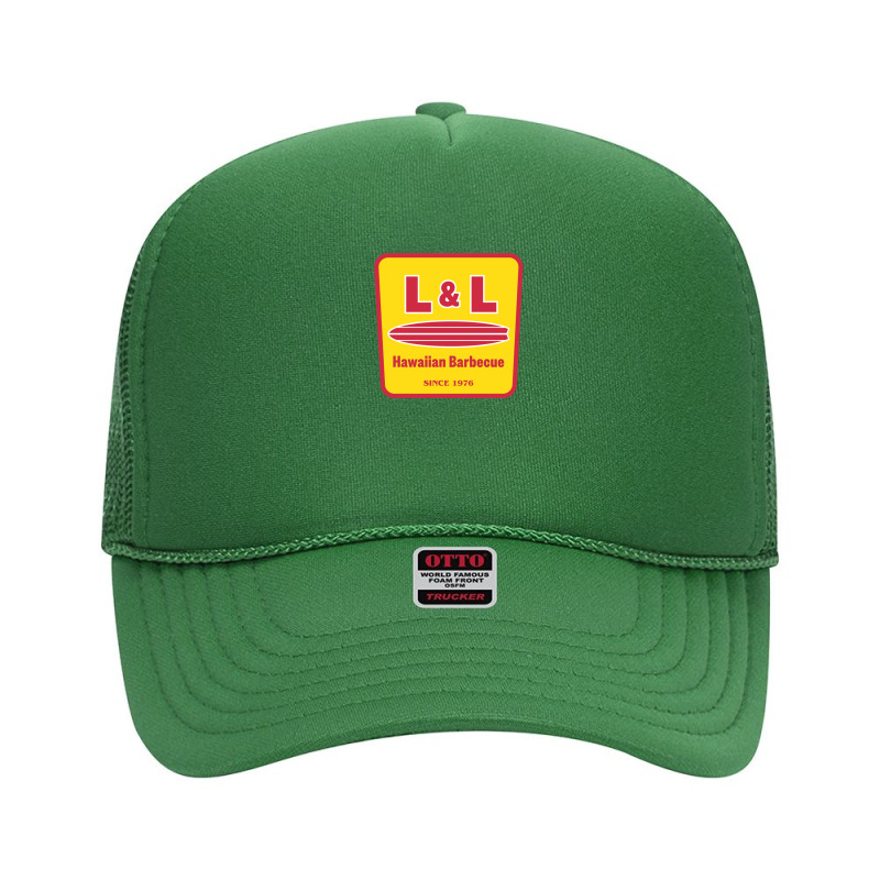 L&l Hawaiian Barbecue Resto Foam Trucker Hat by DerrickSutton | Artistshot