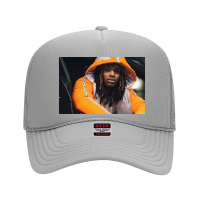 Yellow Smile Von Foam Trucker Hat | Artistshot