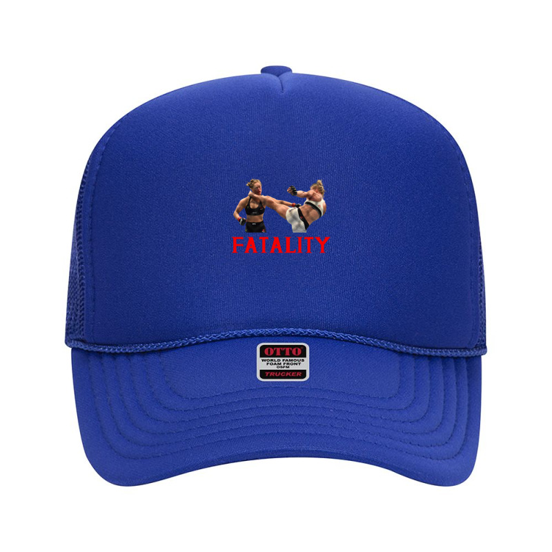 Holly Holm Fatality Ko Ronda Rousey Foam Trucker Hat by ekukaevelsy | Artistshot