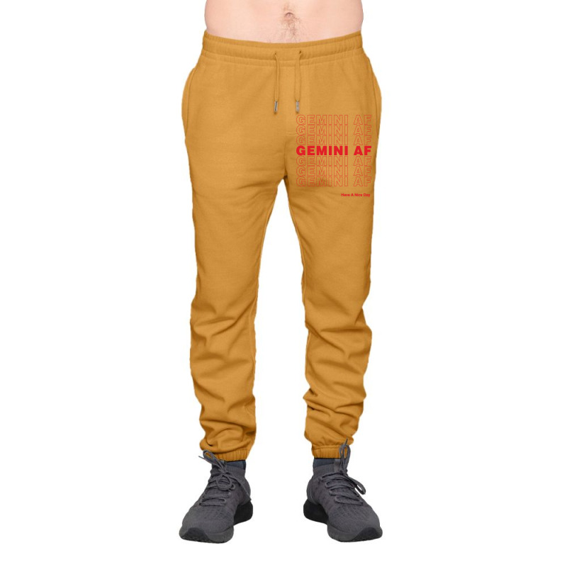 Gemini Af Urban Sweatpant by Artees Artwork | Artistshot