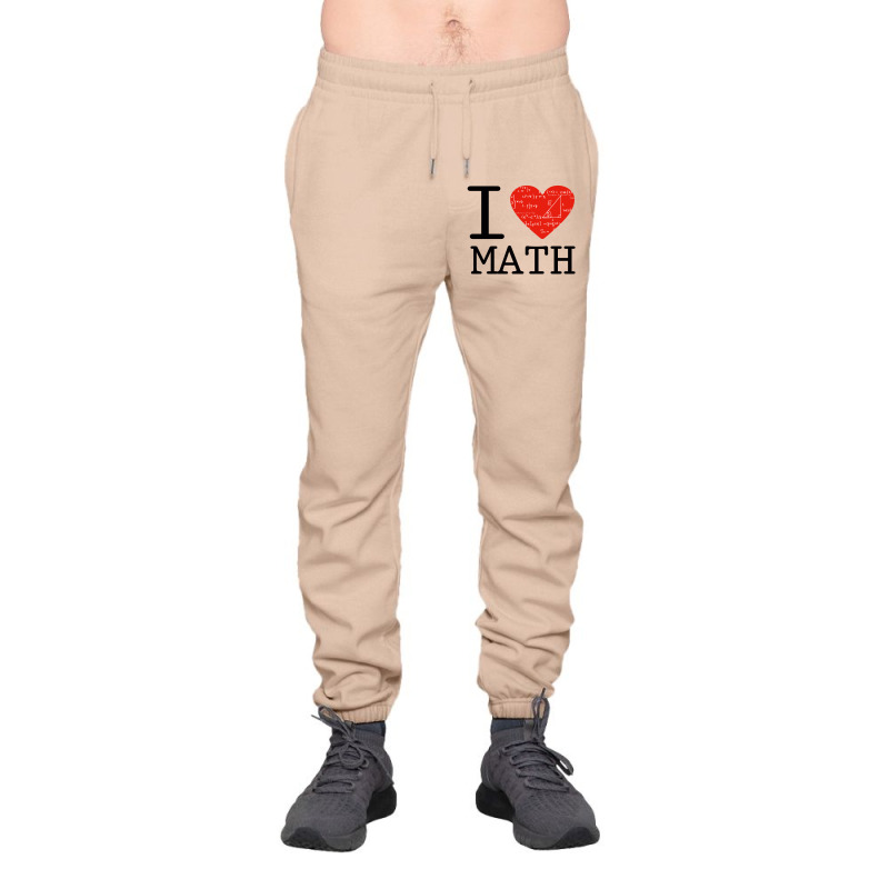 I Love Mathematics Urban Sweatpant | Artistshot