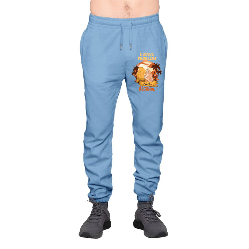 I Solve Problems With Alcohol Urban Sweatpant | Artistshot