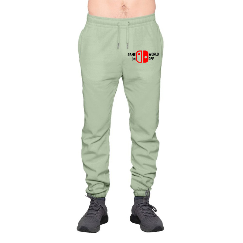 Game On World Off For Light Urban Sweatpant | Artistshot