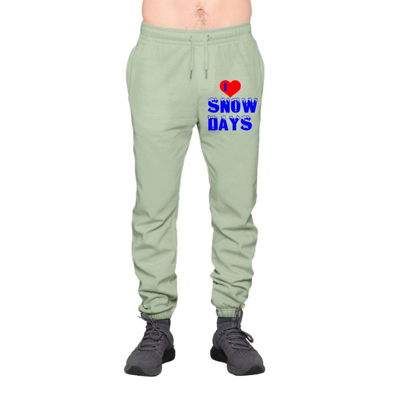 I Love Snow Days Urban Sweatpant | Artistshot