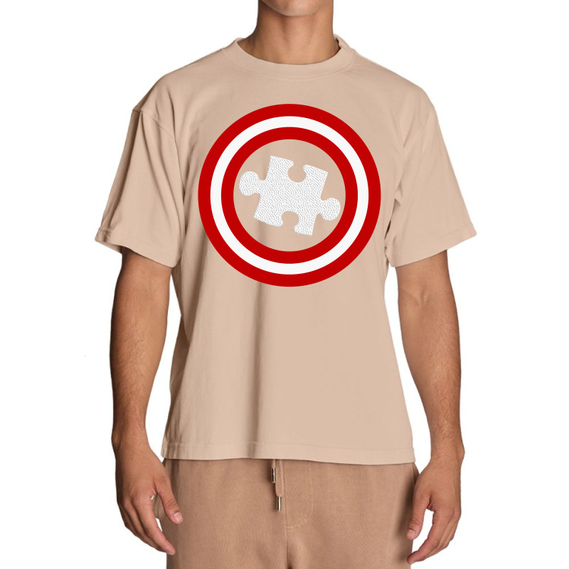 Autism Awareness  Captain Autism T Shirt Urban Heavy T-shirt | Artistshot