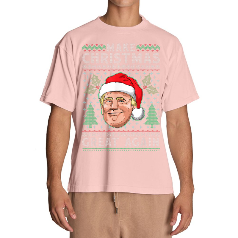 Trump Christmas Urban Heavy T-shirt | Artistshot