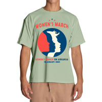 Women's March On Arkansas Urban Heavy T-shirt | Artistshot