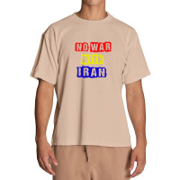 No War With Iran Urban Heavy T-shirt | Artistshot