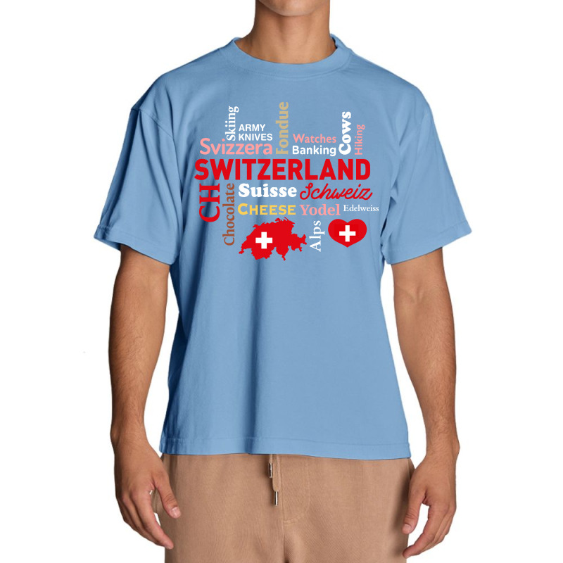 Switzerland Urban Heavy T-shirt | Artistshot