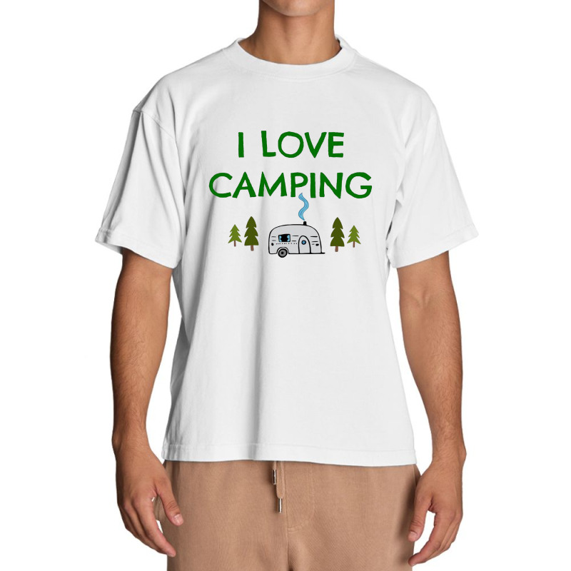 I Love Camping Urban Heavy T-shirt by hoainv | Artistshot