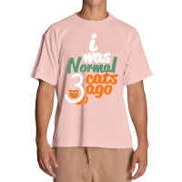 I Was Normal Cats Urban Heavy T-shirt | Artistshot