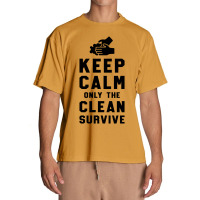 Keep Calm Only The Clean Survive Urban Heavy T-shirt | Artistshot