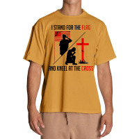 I Stand For The Flag And Kneel At The Cross Urban Heavy T-shirt | Artistshot