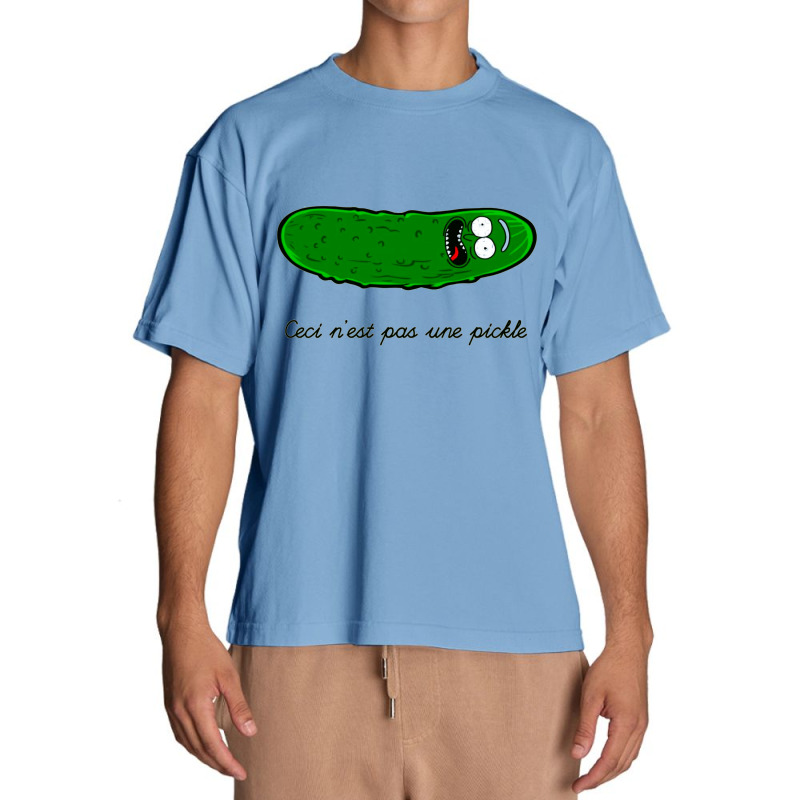 Ceci N´est Pas Une Pickle Urban Heavy T-shirt by Connie | Artistshot