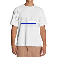 Thin Blue Line Flag Urban Heavy T-shirt | Artistshot