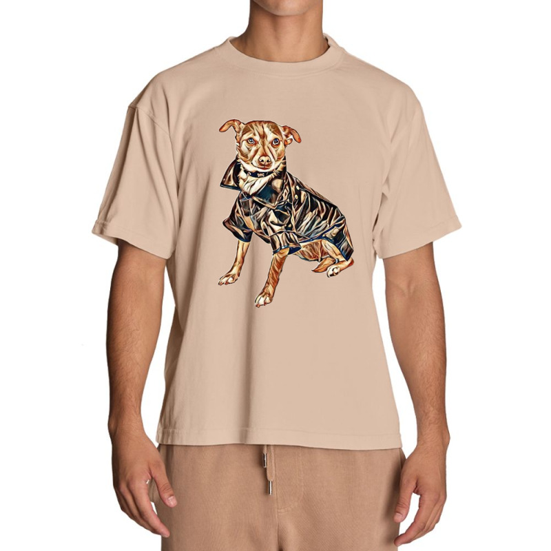 Small Chihuahua Mix Dog Weari Urban Heavy T-shirt | Artistshot