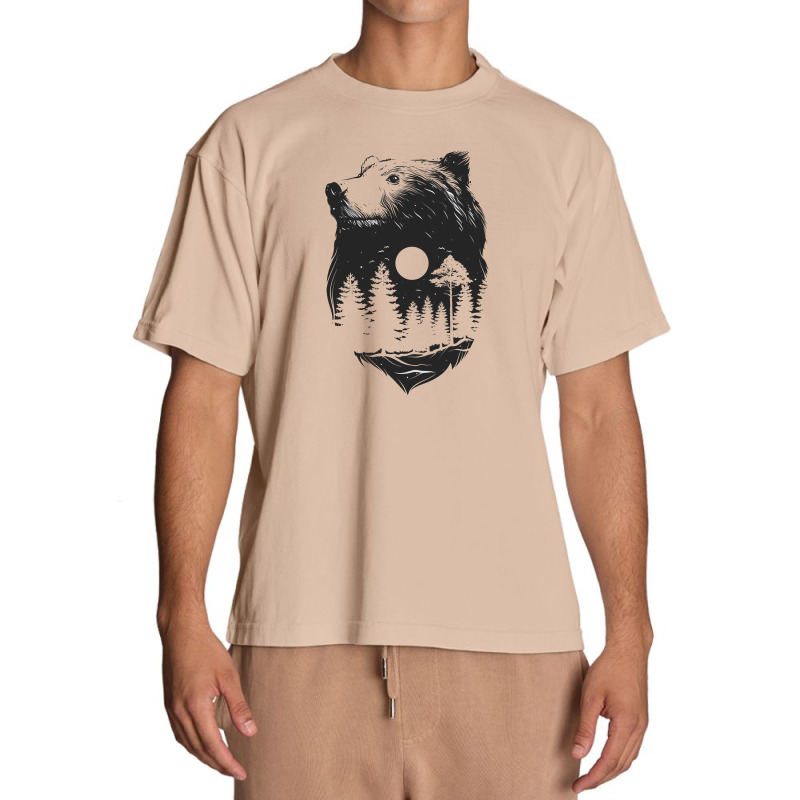 Bear Urban Heavy T-shirt by Disgus_Thing | Artistshot