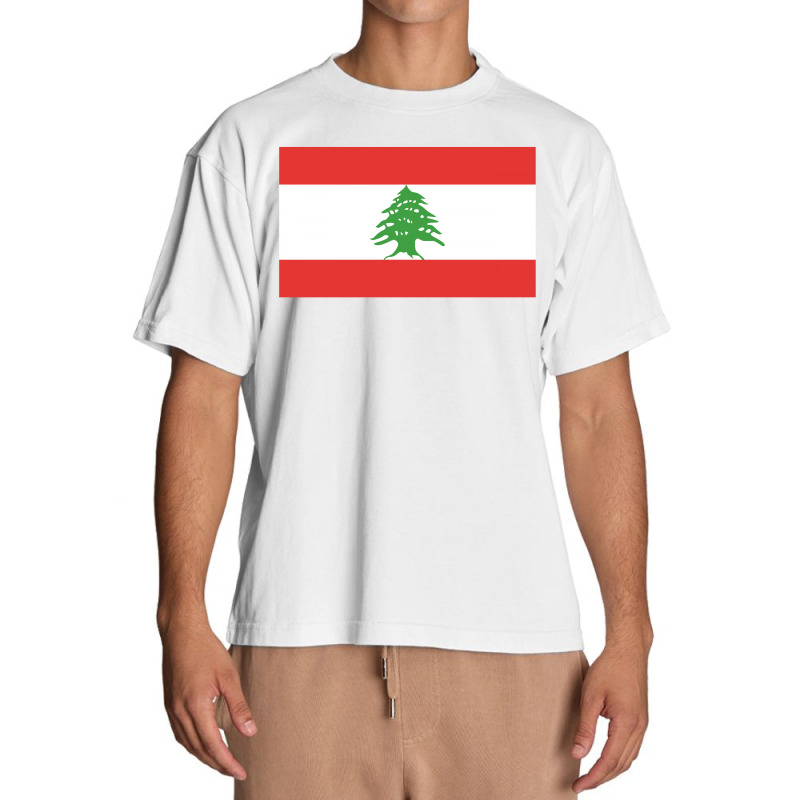 Lebanon Flag Urban Heavy T-shirt by autlu2024 | Artistshot