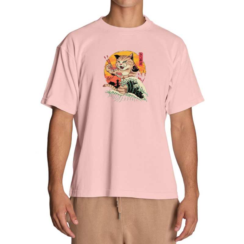 Cat Urban Heavy T-shirt by Disgus_Thing | Artistshot