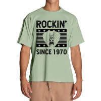 Gift For 50 Year Old: Classic Rock 1970 50th Birthday Urban Heavy T-shirt | Artistshot