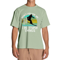 Don T Follow Me I Do Stupid Things Urban Heavy T-shirt | Artistshot