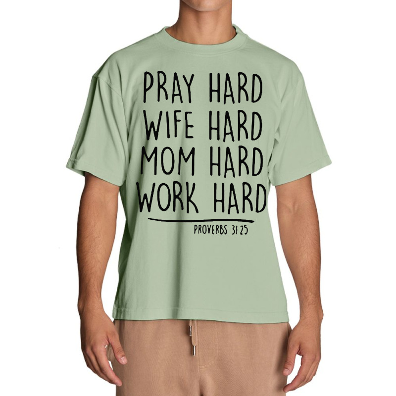 Pray Hard Urban Heavy T-shirt | Artistshot