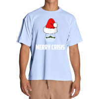 Merry Crisis Happy New Fear Lets Celebrate Quarantined Christmas Urban Heavy T-shirt | Artistshot