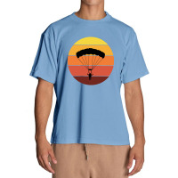 Vintage Retro Base Jumping Sky Diving Diver Gift Urban Heavy T-shirt | Artistshot