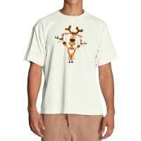 Reindeer Deer Fawn For Christmas Urban Heavy T-shirt | Artistshot