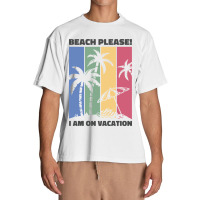 Beach Please I'm  On Vacation Urban Heavy T-shirt | Artistshot