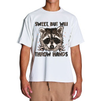 Sweet But Will Throw Hands Urban Heavy T-shirt | Artistshot