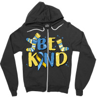 Be Kind Zipper Hoodie | Artistshot