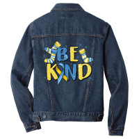 Be Kind Men Denim Jacket | Artistshot