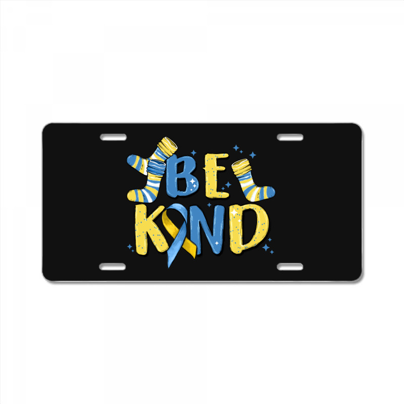 Be Kind License Plate | Artistshot