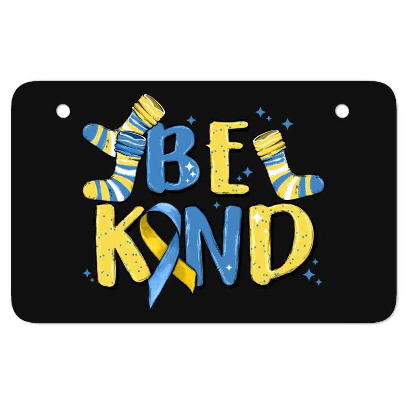 Be Kind Atv License Plate | Artistshot