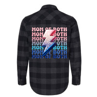 Mom Of Both Boy And Girl Flannel Shirt | Artistshot