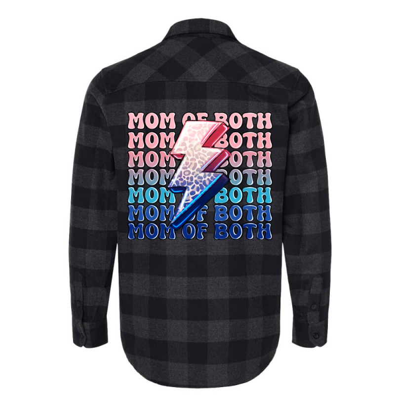 Mom Of Both Boy And Girl Flannel Shirt | Artistshot