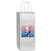 Mom Of Both Boy And Girl Wine Paper Bag - 5 1/2 X 3 1/4 X 13 | Artistshot