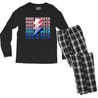 Mom Of Both Boy And Girl Men's Long Sleeve Pajama Set | Artistshot