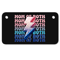 Mom Of Both Boy And Girl Motorcycle License Plate | Artistshot