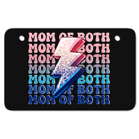 Mom Of Both Boy And Girl Atv License Plate | Artistshot