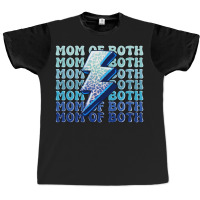 Mom Of Both Boys Graphic T-shirt | Artistshot